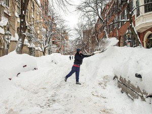 Not to worry, by July, Boston's record snow fall will be all gone.  